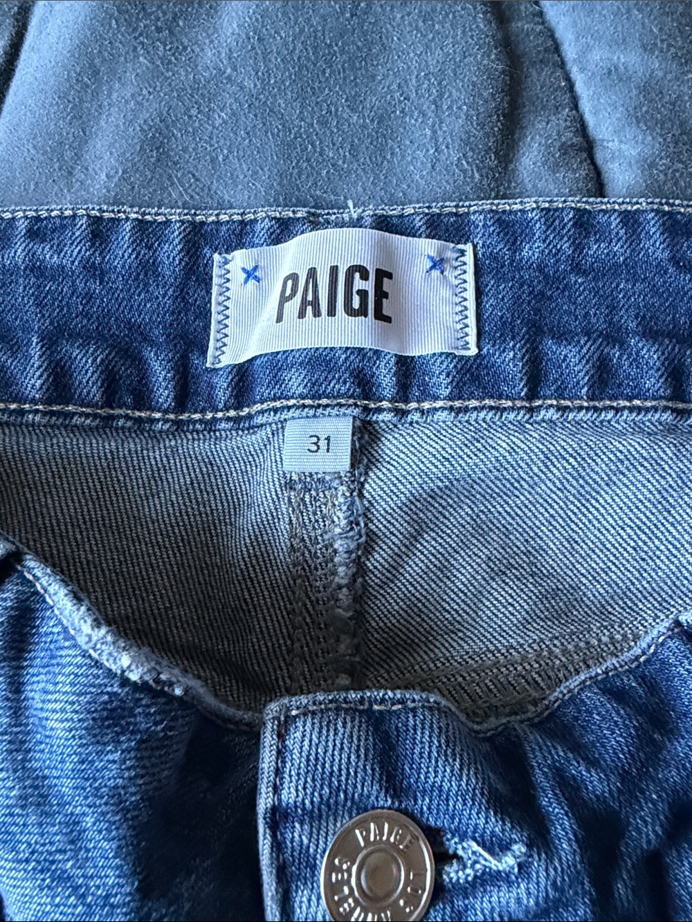 PAIGE Sasha Seamed Picket High-Rise Wide-Leg Jeans - Picture 4 of 6